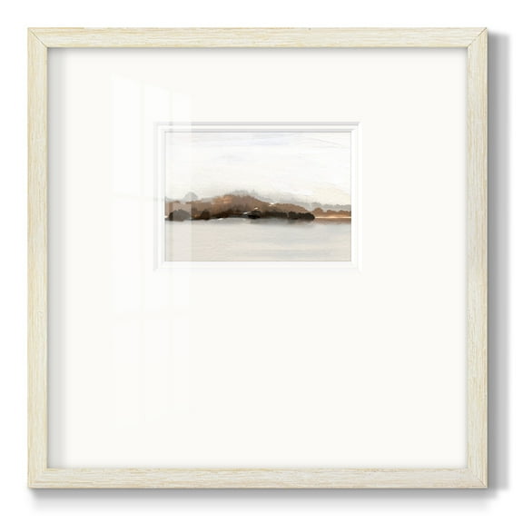 Slauson Mountain at DuskPremium Framed Print