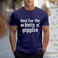 thumbnail image 5 of Razzly Men T Shirts Funny Print Graphic Tee Comfortable Short Sleeve Casual Summer Top for Daily Wear Outdoor Activities(Dark Blue,3XL), 5 of 6