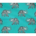 thumbnail image 4 of oneOone Cotton Flex Fabric Elephant Block Print Sewing Fabric BTY 40 Inch Wide, 4 of 4