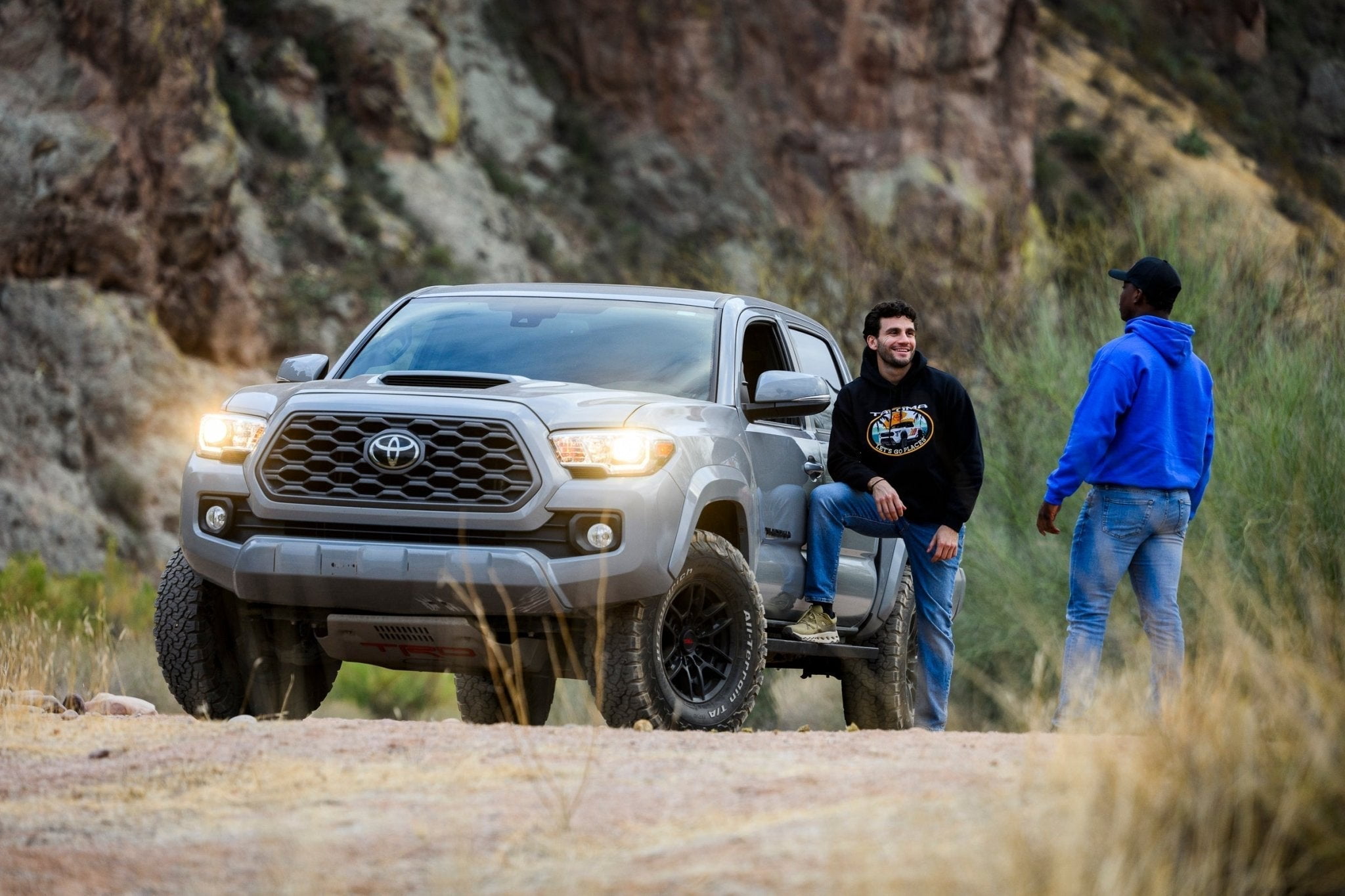 Toyota Tacoma Pick-Up Truck 4 x 4 Let's Go Places Hoodie