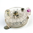 thumbnail image 1 of Fishing Transparent Aluminum Fly Fishing Reel 60mm Diameter for Outdoor Anglers, 1 of 2