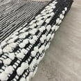 thumbnail image 4 of LR Home Gray and White 2 ft. 6 in. x 4 ft. Geometric Reversible Accent Rug, 4 of 8