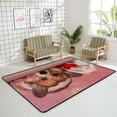 thumbnail image 4 of FREEAM Soft Rug Large Area Rugs, Corgi with Rabbit Comfortable Indoor Carpet, Baby Play Mat for Living Room Bedroom Nursery Home Decor Floor Mat 72x48inch, 4 of 6