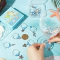 thumbnail image 3 of 1 Box 14Pcs Drink Charms Bulk Wine Marker Charms Wine Glass Identifier Sea Summer Ocean Hawaii Glass Ball Charms Wine Identifiers, 3 of 9