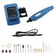 thumbnail image 3 of Amoladora Eléctrica Pequeña con Batería de Litio de 18-21 V, Ajuste de 6 Velocidades para Taladro Eléctrico Pequeño con Interfaz de Batería para ., 3 of 5