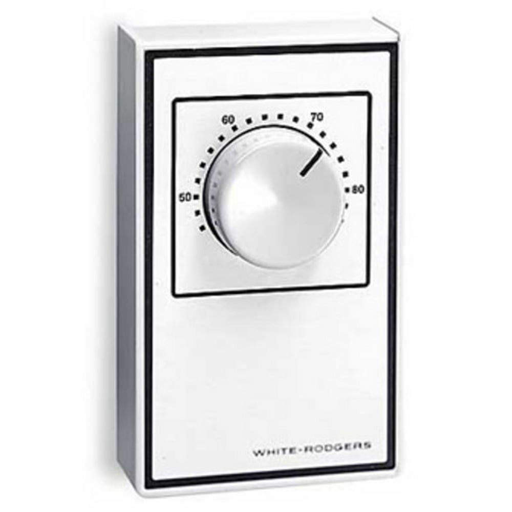 WhiteRodgers 1A65641 Line Voltage Wall Mechanical Thermostat Grey