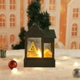 thumbnail image 6 of Christmas Snow Globe, Lighted Snow House Lantern Glittering Holiday Decoration and Gift for Family Children or Friends (A), 6 of 6