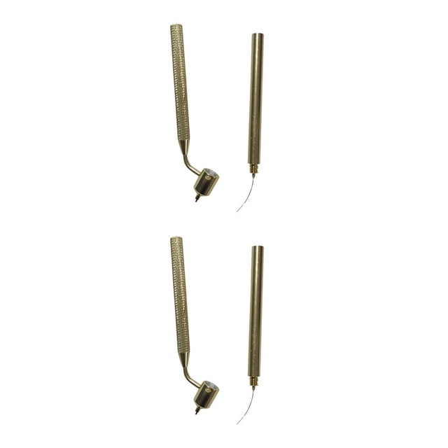 Advancent Bolígrafo de pintura fina inclinada, aplicador de líquido, reparación de detalles, manualidades, pintura esmaltada, herramienta de escritura, 0.5 mm 2piezas Advancent CBP110069