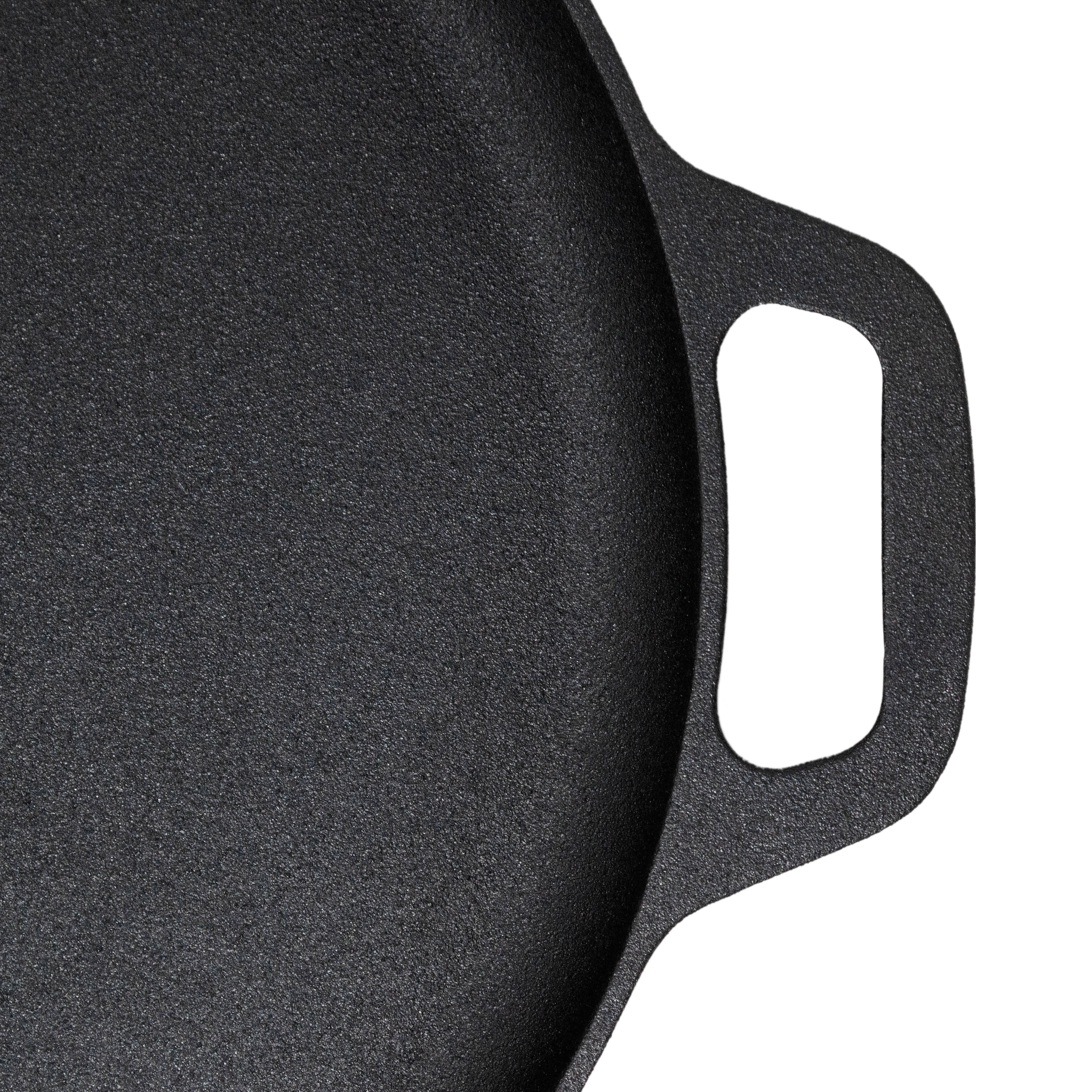 Cast Iron Pizza Pan-13.25 Inches Pre-Seasoned Skillet for Cooking