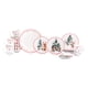 thumbnail image 1 of Vajilla Navideña de Porcelana Crown Baccara 16 piezas para 4 personas, 1 of 4