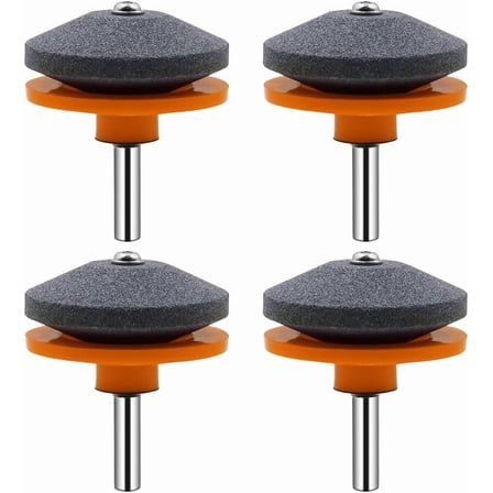 4 Pcs 2025 Upgraded Lawnmower Dull Blade Sharpener