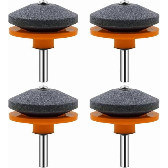 4 Pcs 2025 Upgraded Lawnmower Dull Blade Sharpener
