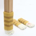thumbnail image 1 of 24 piezas de patas de silla de mesa con patas de gato, almohadilla de punto, almohadilla elástica para muebles, almohadilla para patas de mesa, cubierta para pies de taburete, almohadilla de protecció, 1 of 8