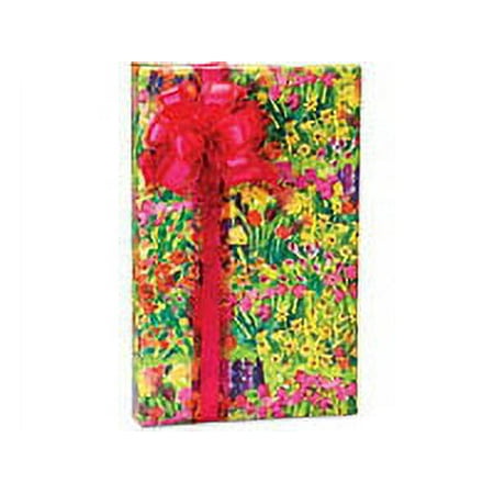 Watercolor Garden Birthday / Special Occasion Gift Wrap Wrapping Paper-16ft