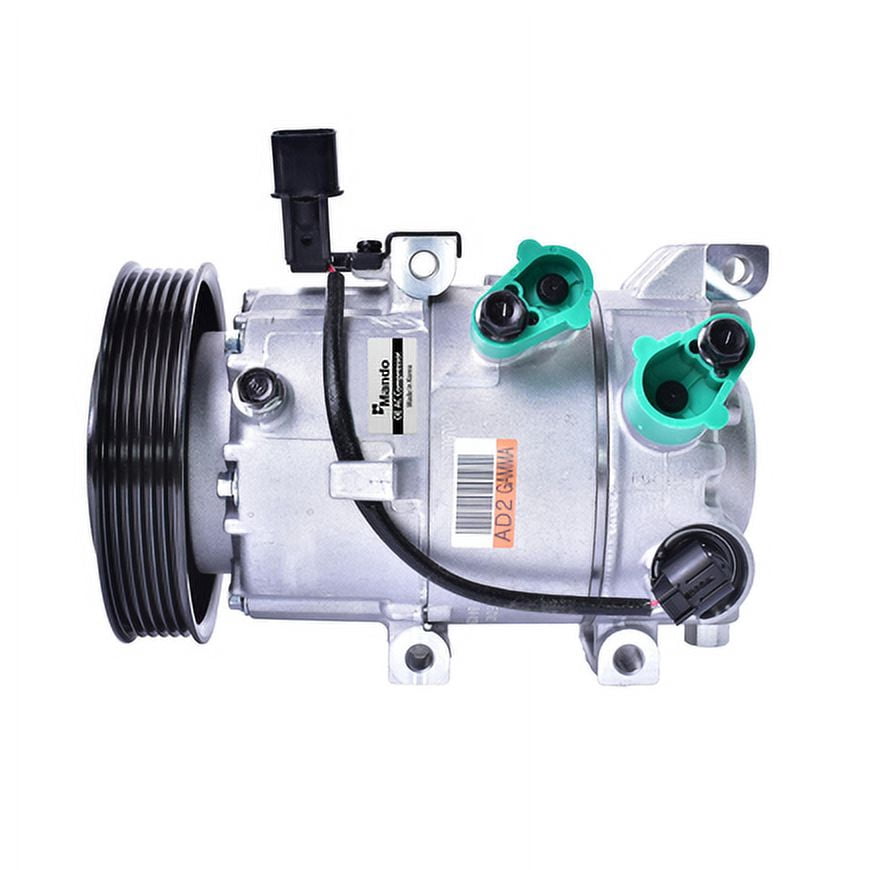 Mando A/C Compressor 10A1445 Fits select: 2014-2019 KIA SOUL, 2017 HYUNDAI ELANTRA