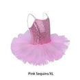 thumbnail image 1 of Maoww Robe de Ballet pour Filles Cosplay Fleur Tenue de Danse Paillettes Sans Manches Vêtements de Gymnastique Costumes de Ballerine Paillettes Roses TG, 1 of 9