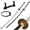 Model 04_41 inches, variant on 31 inches Wooden Blade Sword Shusui with Black Belt and Holder