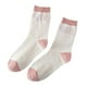 thumbnail image 5 of Style 4 Calcetines de algodón de estilo japonés para mujeres y niñas, calcetines Harajuku Kawaii rosa con estampado de fresa a rayas de leopardo, medias para estudiantes, 5 of 5