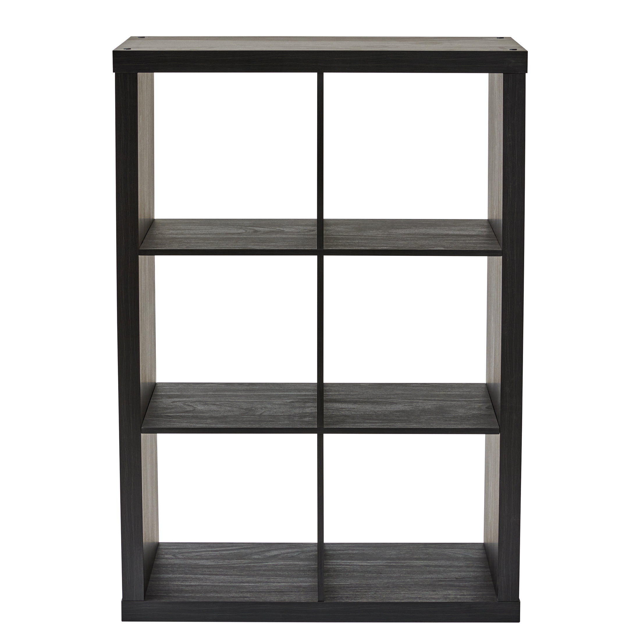 Better Homes & Gardens 6 Cube Storage Organizer, Charcoal