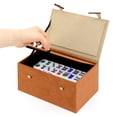 thumbnail image 6 of Complete American Mahjong Set with 166 White Tiles (1.2"), 4 Dice, and A Storage Case, Ideal for Game Nights and Gifts, 6 of 10