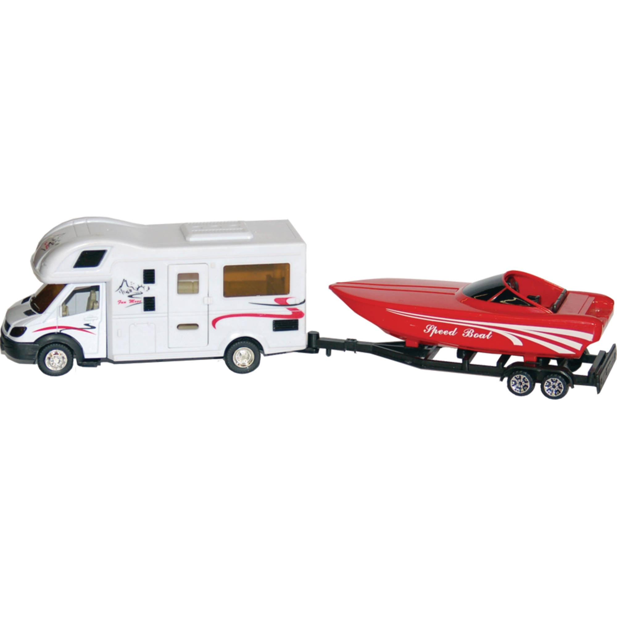 toy boat and trailer