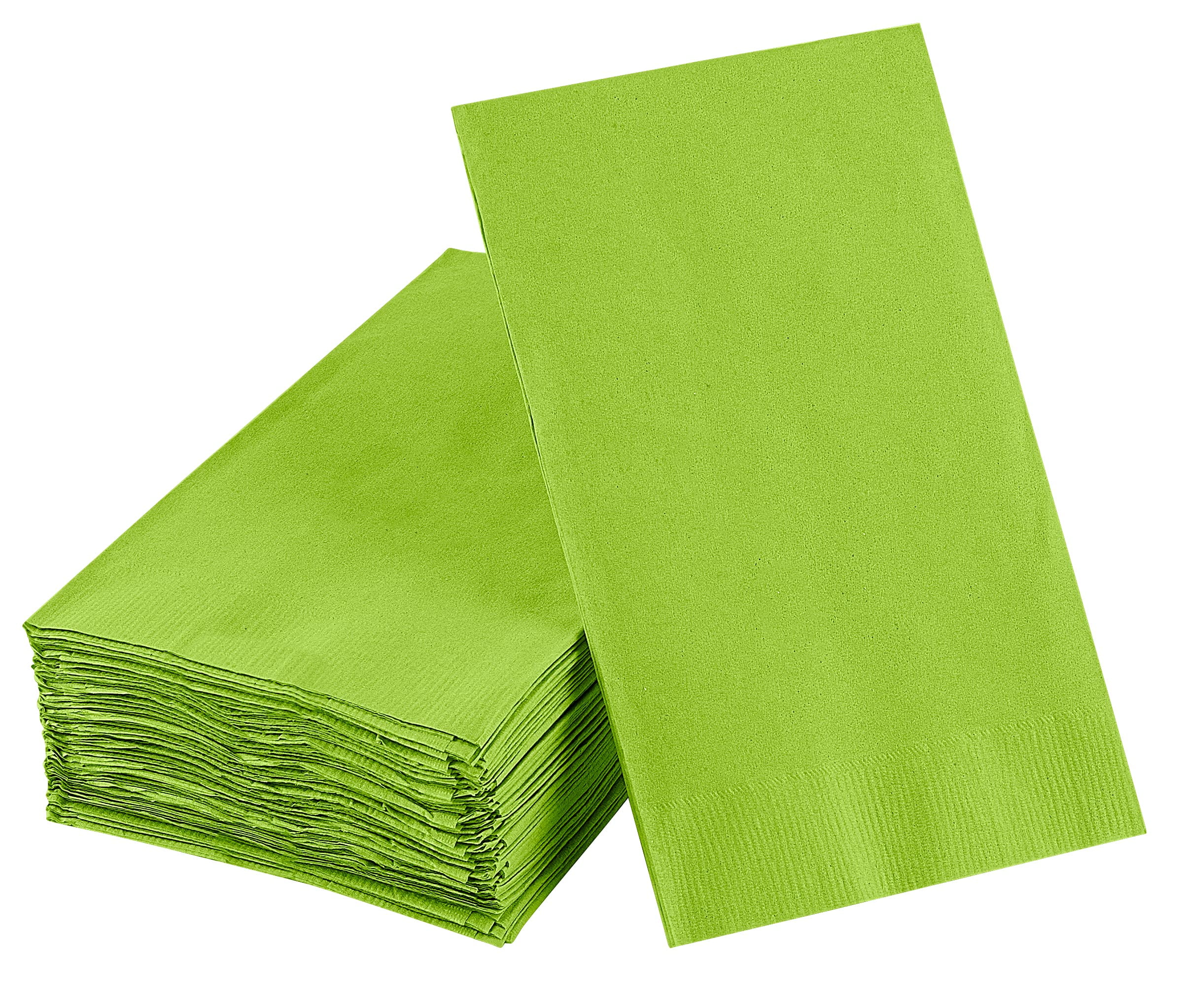 Dinner Napkins Disposable Guest Towels, Kiwi Beverage Napkins Soft and Absorbent Paper Napkins