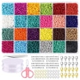 thumbnail image 2 of segolike 1 Ensemble de Perles Rondes, Kit Assorti de Petites Perles 3mm Perles en Vrac pour Bijoux, 2 of 7