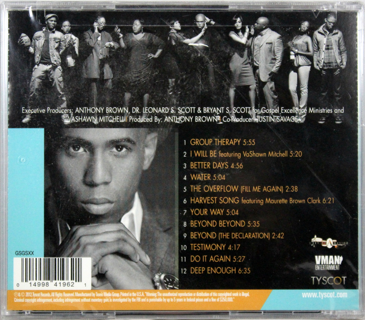 Anthony Brown - Anthony Brown and group therAPy - R&B / Soul - CD - image 2 of 2