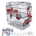 thumbnail image 4 of Rody3 Duo Cage pour Hamster - à 2 Étages - Grenadine - 41 x 27 x 40.5 cm, 4 of 7
