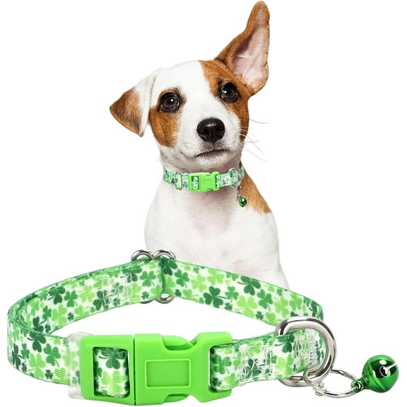 Puppy Collar with Bell, Pretty Daisy Cute Floral Flower Girl Cat Collar, Tiny Dog Collars with Bells for XXS XS Small Pet Female Dogs