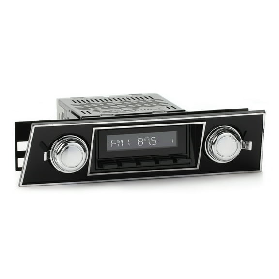 RetroRadio Compatible with 1967-68 Pontiac Firebird Features Include Bluetooth, AUX, AM/FM LAB-M1-401-03P-73PPT