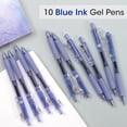 thumbnail image 2 of shiyou-Fine Point Gel Pens: Retractable 0.7mm Blue-Ink Color Pen for Journaling Smooth Writing Fine Point Tip Quick-dry Ink No Bleed Set 10ct, 2 of 4