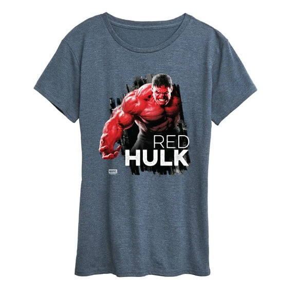 Marvel - Red Hulk - Women's Short Sleeve Graphic T-Shirt