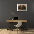 thumbnail image 3 of Unknown 18x15 White Modern Wood Framed Museum Art Print Titled - Hazy Meadow II, 3 of 4