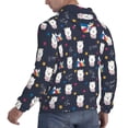 thumbnail image 6 of Fotbe Men's Hoodie with Llamas 1 Pattern - Kangaroo Pocket Pullover Hooded Sweatshirt, Perfect for Daily Wear, Travel, and Home-3X-Large, 6 of 7