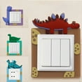 thumbnail image 3 of Watertproof Light Switch Socket Protective Cover Cartoon Wall decoration switch Wall Sticker Wall Switch Panel Decoration, 3 of 7