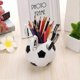 thumbnail image 2 of Portalápices creativo, caja multifunción para bolígrafos de fútbol, de plástico redondo, diseño poroso, ideal para el hogar, la oficina y el escritorio., 2 of 5