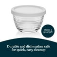 thumbnail image 4 of Libbey Small Glass Bowls, Glass Containers with Lids Set of 8 to Keep Leftovers Fresh, Meal Prepping and More, Dishwasher Safe Small Bowls for Dips, 4 of 5