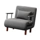 thumbnail image 4 of Sofá cama plegable,Sofá cama plegable Sofá Colchón de piso plegable,Cama de invitados moderna plegable multifunción extraíble,Apartamento multiusos con sofá plegable de 65cmx72cmx80cm, 4 of 9