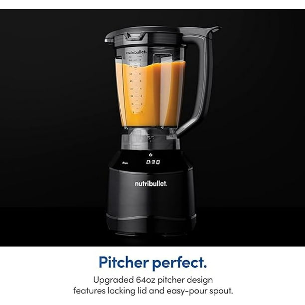 LICUADORA NUTRIBULLET COMBO(2 VASOS) 1500 WATTS control de pulso