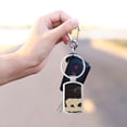 thumbnail image 5 of Coolnut 1 PCS Keychain Keyring, Vintage Wilderness Bear Silhouette Lightweight Metal Keychain Key Ring, Keychain Pendant Party Favor Reward Gifts, 5 of 6