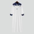 thumbnail image 4 of Birdeem Chemise Décontractée Mode pour Hommes à Manches Longues Col Montant, 4 of 12