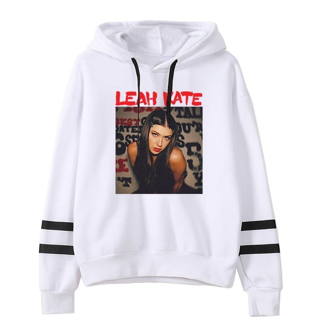 Leah Kate Pulls à Capuche Unisexes Sans Poches Chandails en Molleton Mode Manches Longues Vêtements