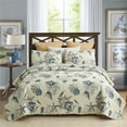 thumbnail image 1 of JML Ensemble de Courtepointe, Queen, Plage, 3 Pcs, 1 of 6