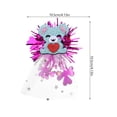 thumbnail image 2 of GAXIRE Glitter Hair Clip for Women and Girls, Felt Material, 4.13x4.13x0.79in, Perfect Valentine's Day Accessory, 2 of 8