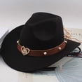 thumbnail image 4 of Chapeau de Cowboy Classification des Produits Style Western avec Bandeau Classique pour Hommes et Femmes, 4 of 4