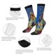 thumbnail image 4 of Fotbe Colorful Coral Reef Calcetas Largas con Estampado para Hombre y Mujer – Calcetas de Compresión Transpirables y Elásticas, Viajar y Uso Diario Talla 5-11, 4 of 6