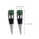 thumbnail image 2 of PENIKOKO 2Ud Tapones De Cristal Verde Para Botella Con Función De Conservación Para Vino Y Cerveza, 2 of 8