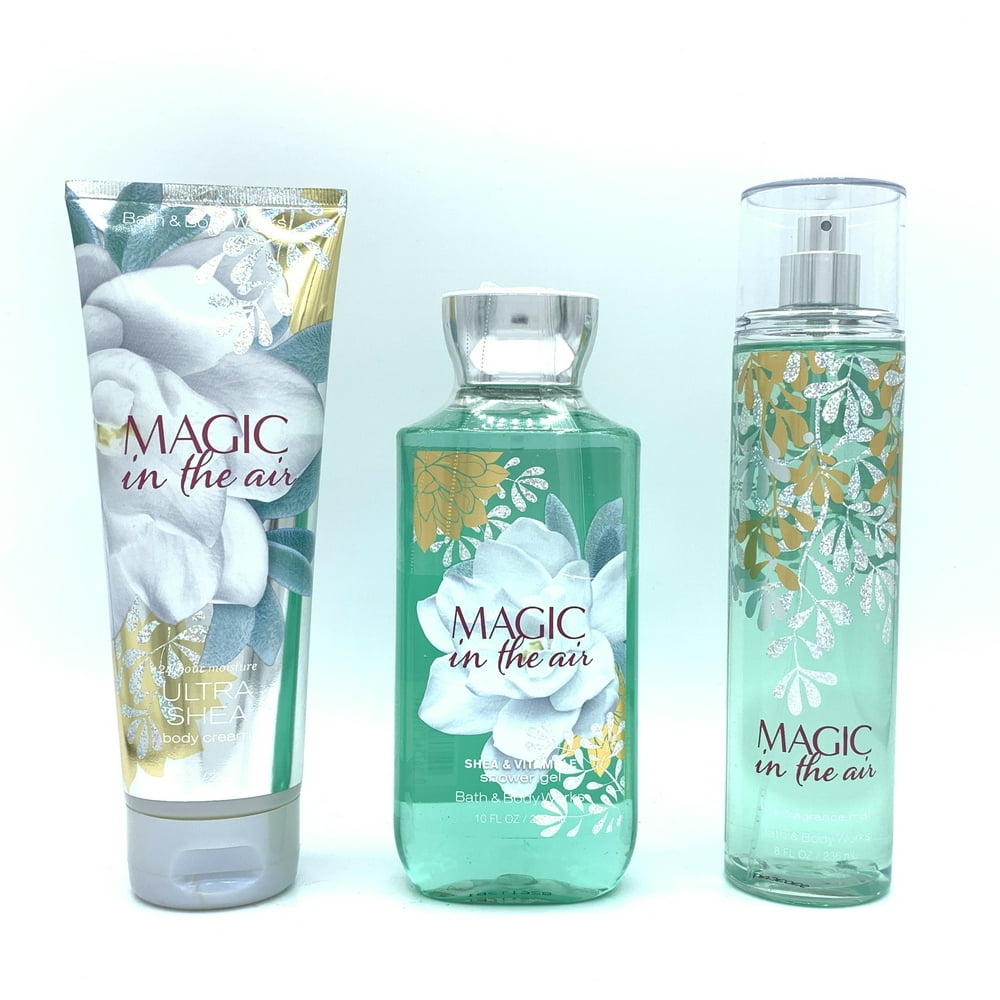 Bath and Body Works Magic In The Air Body Cream, Shower Gel and Fine ...