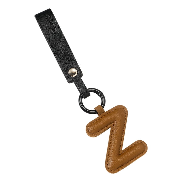 Accesorios para Coches Lindos Nuevo Cuero Carta Inglesa Llavero Colgante Bolsa de Llavero para Coches Accesorios para Coches Colgantes